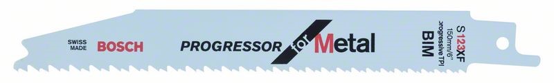 SABRE SAW BLADE FOR METAL S 123 XF 